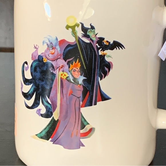 SQUAD GOALS Rae Dunn Disney Villains Mug - Ursula Evil Queen Maleficent - Picture 4 of 9